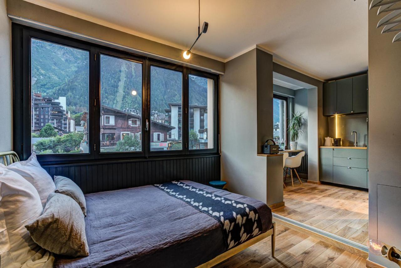 Chamonix City Center Luxury Studio Apartment Bagian luar foto